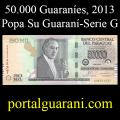 Billetes 2013 2- 50.000 Guaranes